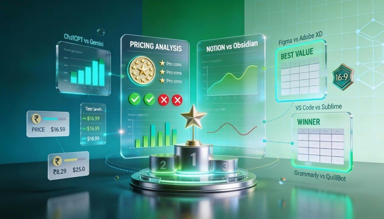 Tool Comparisons category - Software comparisons, pricing analysis and buying guides from TechAffiliate