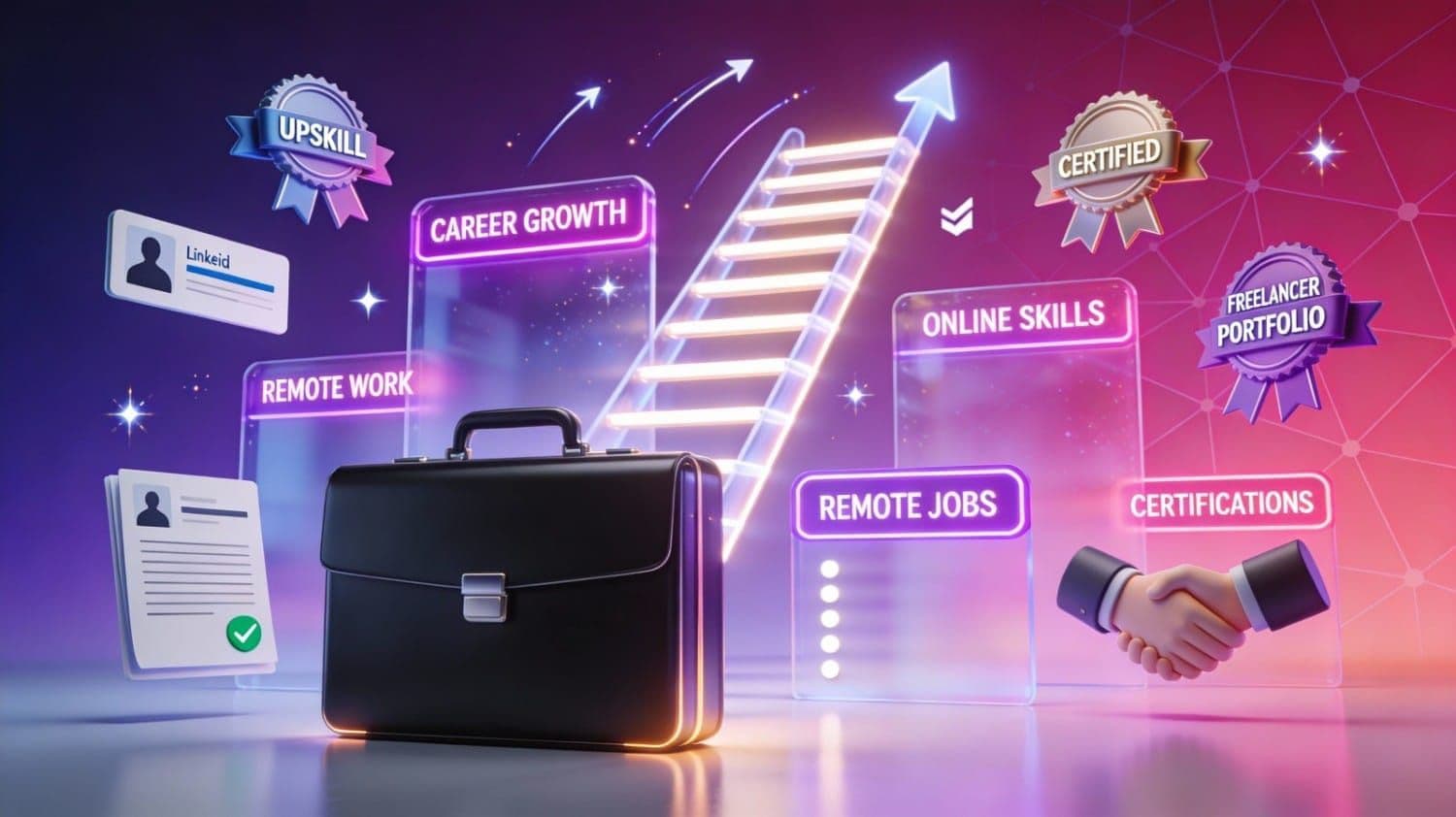 Online Careers category - Remote work, freelancing guides and career development from TechAffiliate